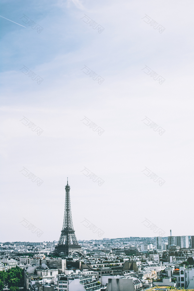 巴黎埃菲尔铁塔摄影