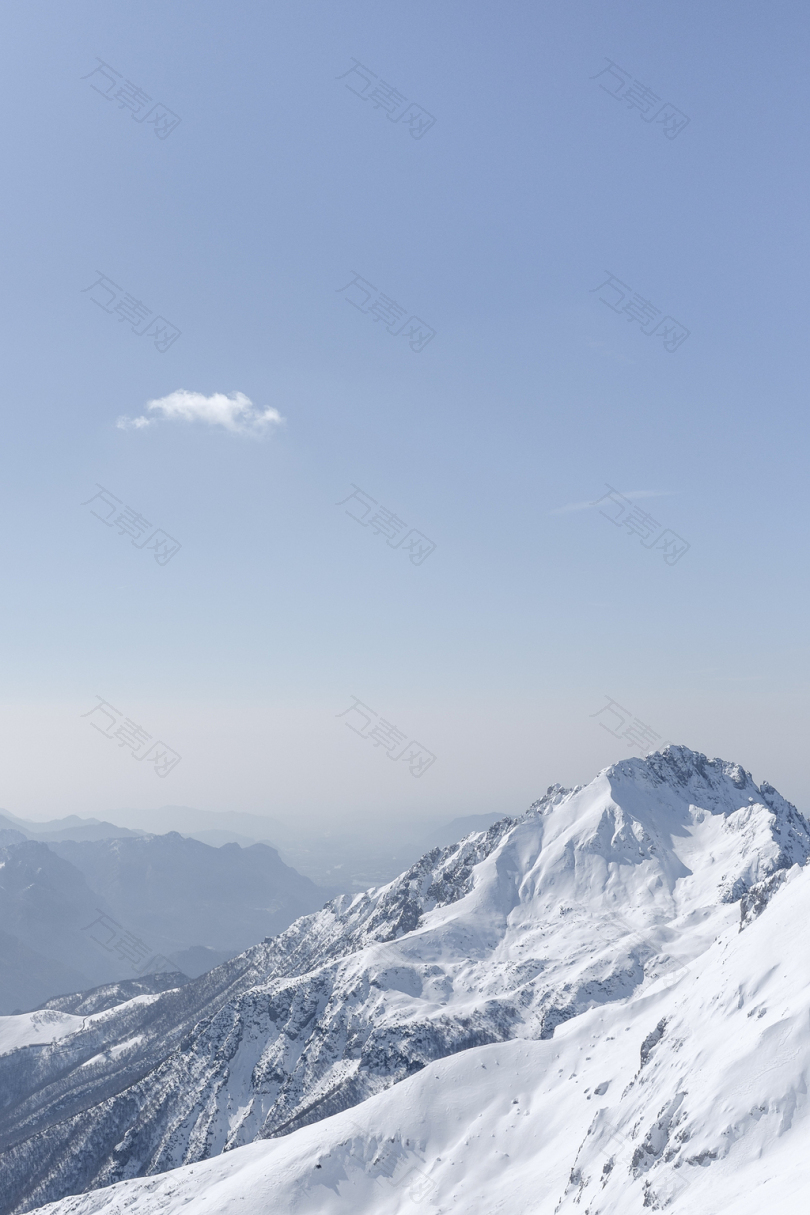 高山阿尔卑斯山摄影