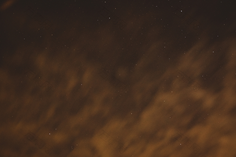 褐色图案背景纹理云夜晚黑暗风暴星星光宇宙自然摄影风景褪色橙色天空