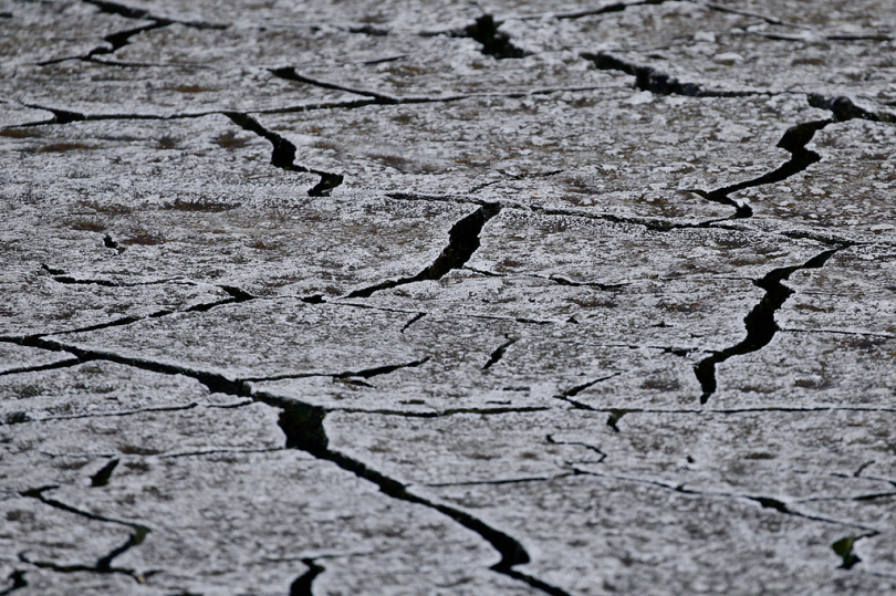 水冰图案纹理自然户外湖泊破裂破碎