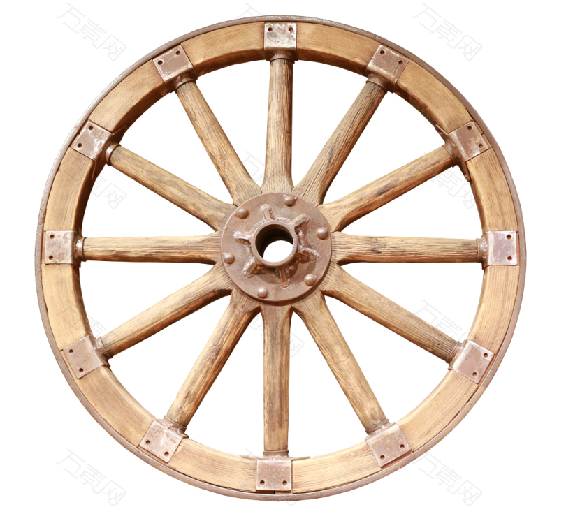 木轮轮货车车轮木车轮老车轮木旧车轮旧马车的轮子历史轮辐农场