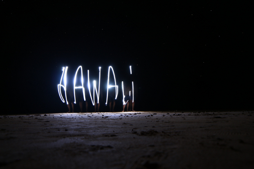 夏威夷字形LED灯