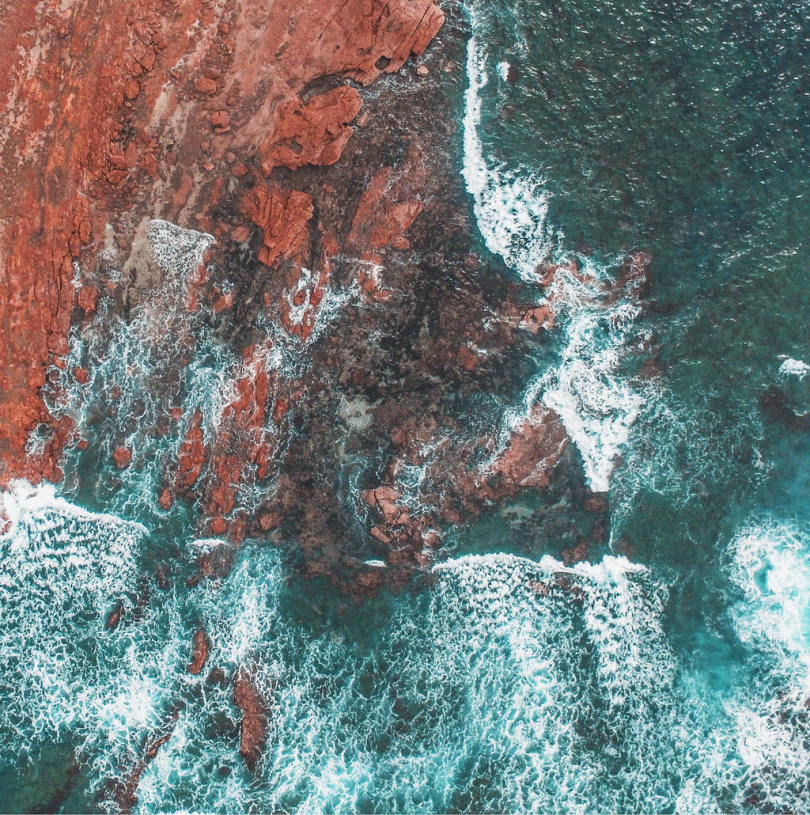 海洋岩石石头海岸线