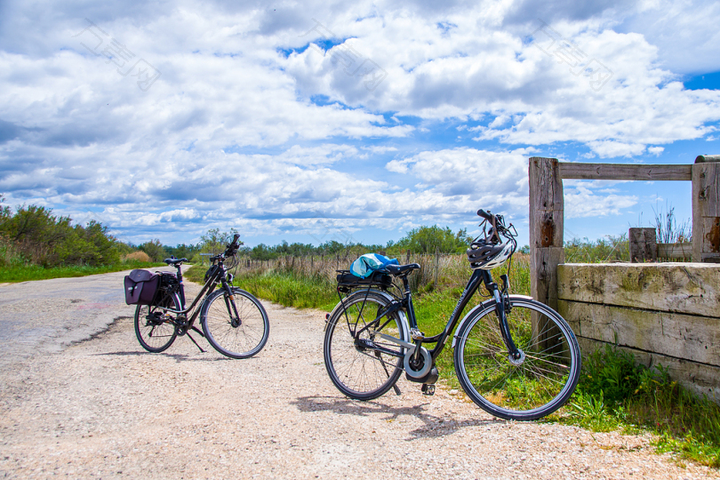 车轮运输路自行车夏季旅行性质滚下徒步旅行长廊海滩风体育