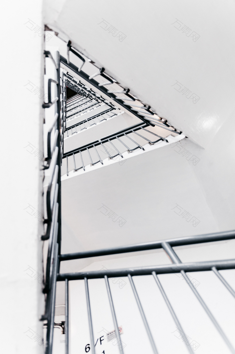 黑色金属楼梯栏杆