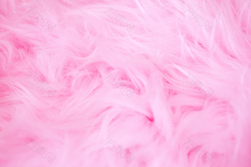 粉红色羽毛质地背景蓬松毛茸粉色颜色万圣节服装