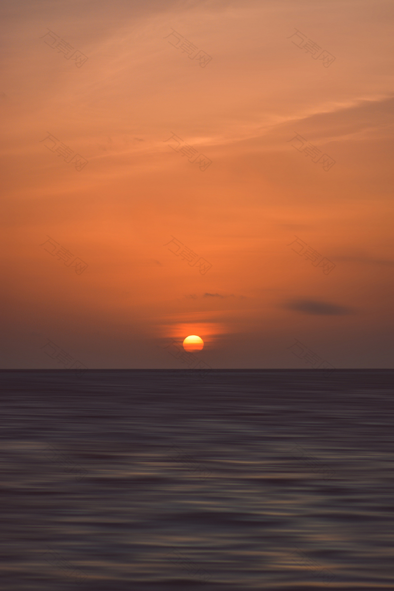 海上日落风景