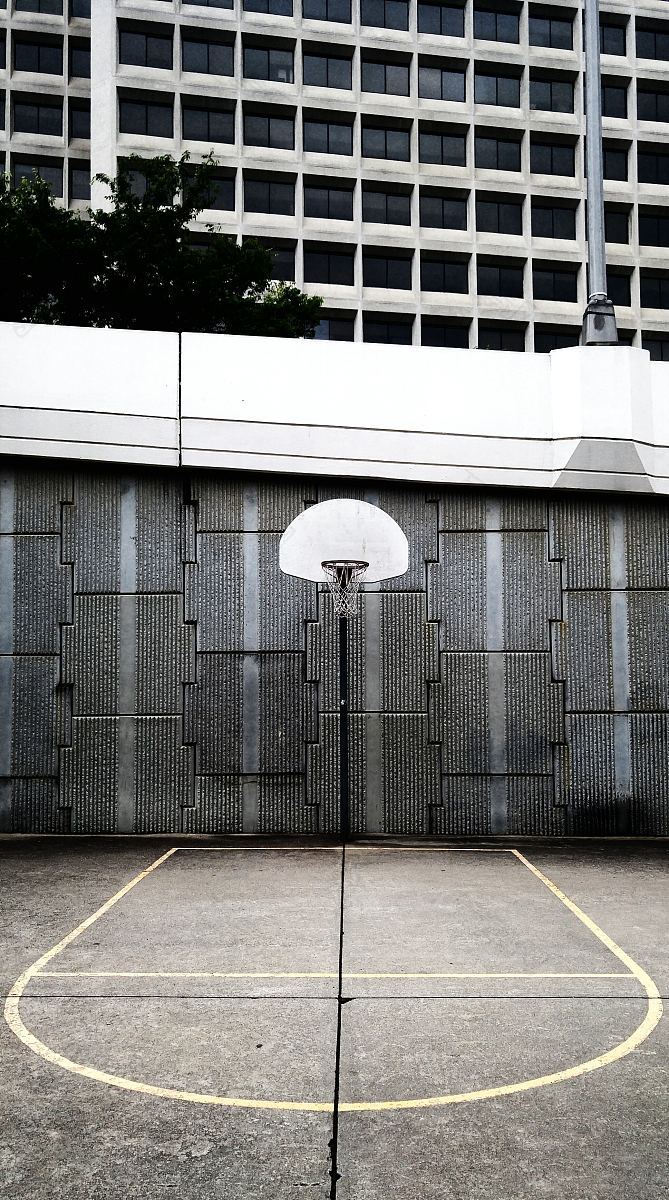 城市篮球场