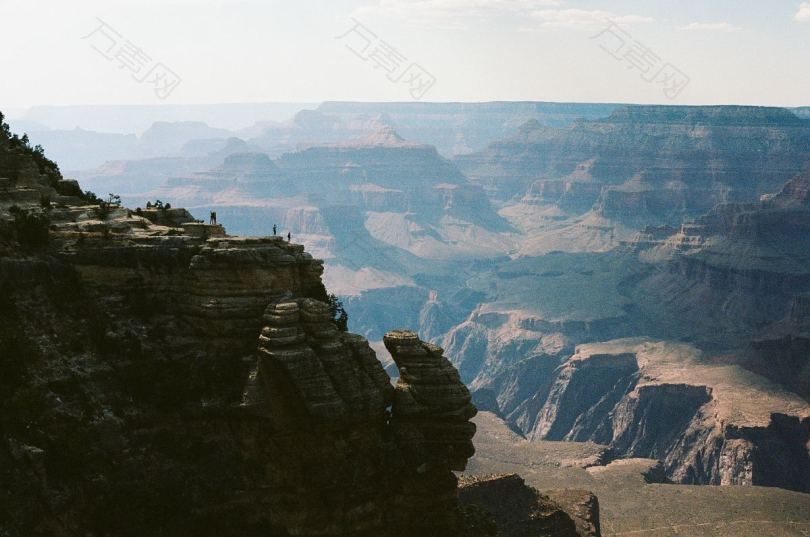 峡谷户外风景和景观