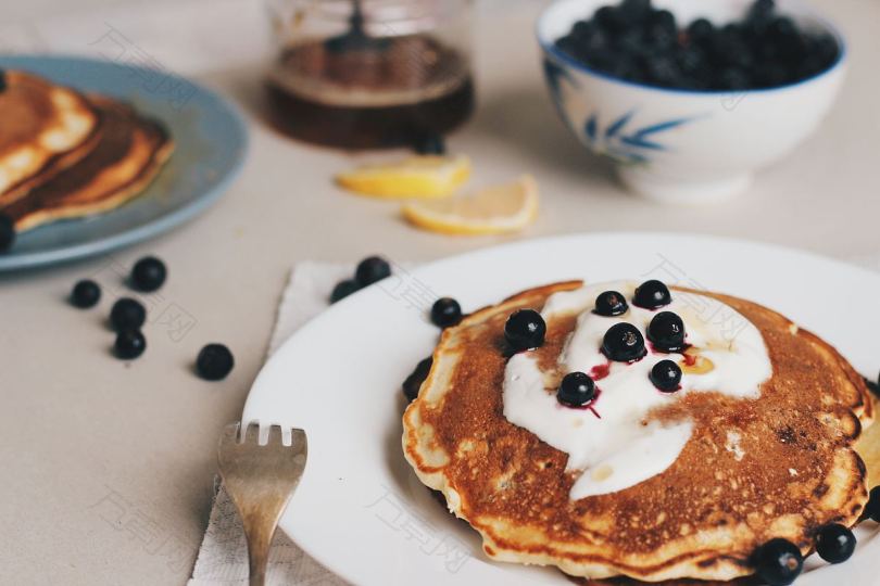 pancake烙饼薄煎饼