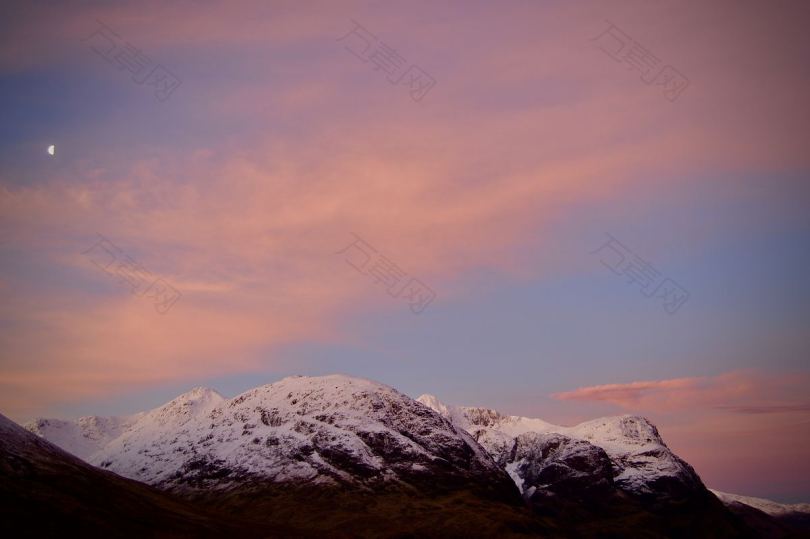 粉色滑雪苏格兰