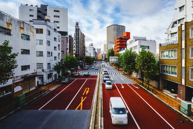 东京郊区的交通