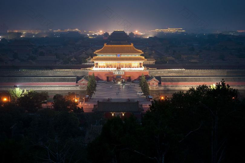 皇城之夜北京中国