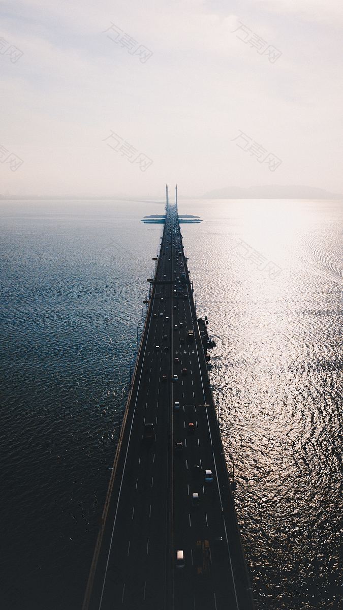 马来西亚槟榔屿大桥俯瞰