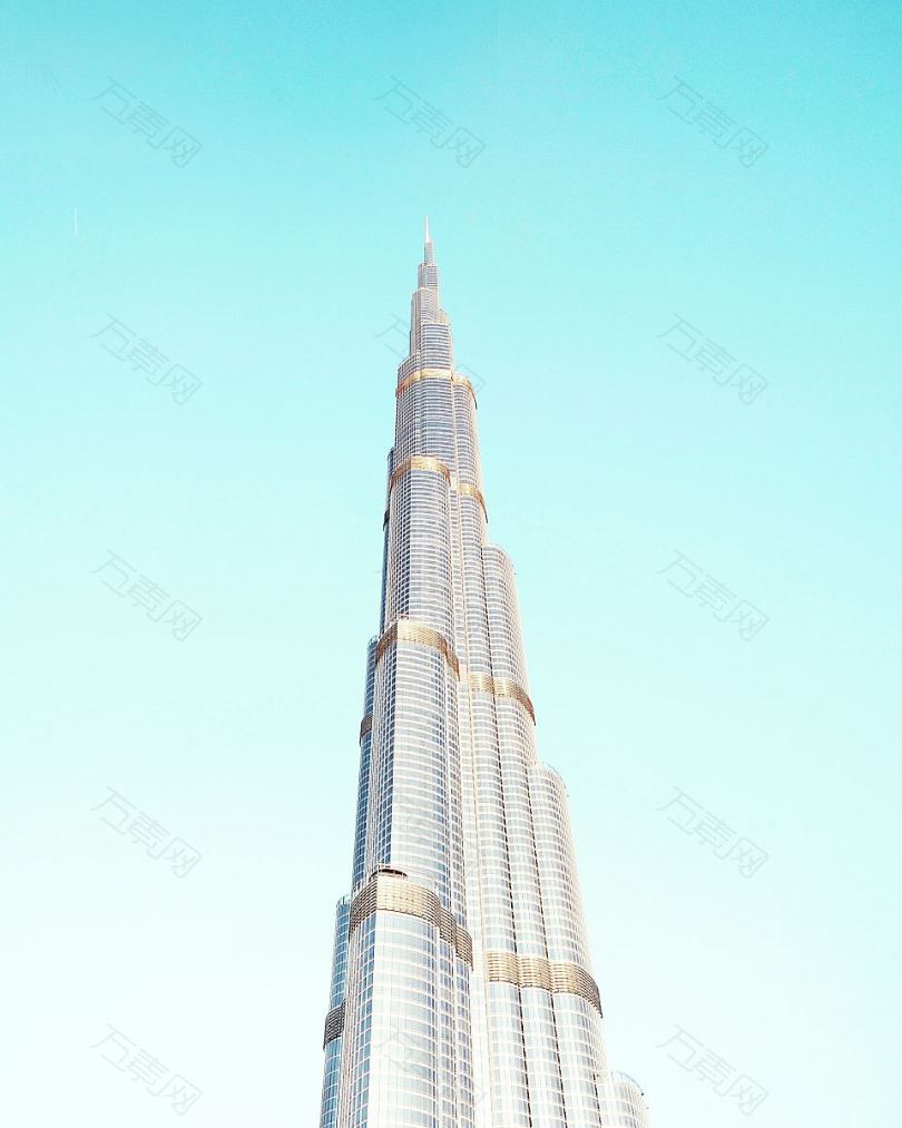 哈利法塔建筑建筑和迪拜