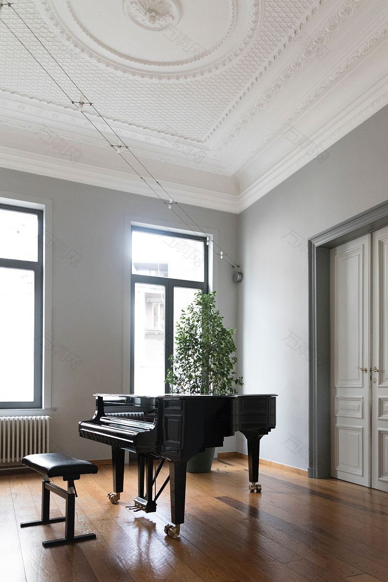 钢琴家居装饰和室内高清