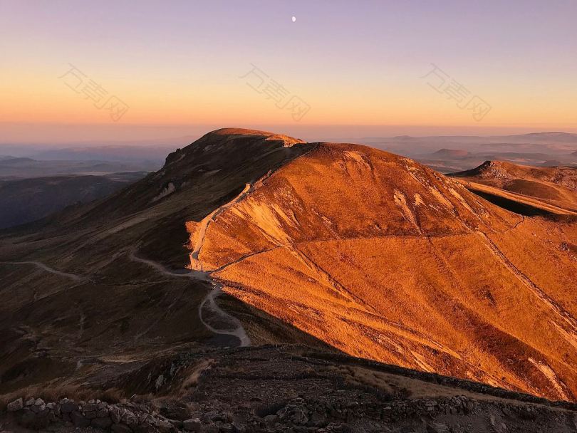 自然户外高原和高山