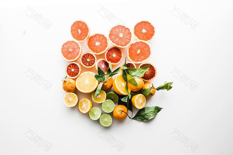 闪亮的快乐柑橘